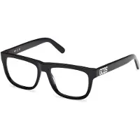 GCDS Unisex GD5043 001 Rahmen von BRILLEN Acetat Schwarz Quadratisch Normal