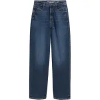 Tom Tailor TTMADINA Weite Jeans mit hohem Bund, Stretch-Anteil und Five-Pocket-Style