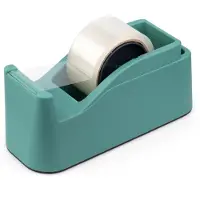 SAX Klebebandabroller Tape it easy, 0-729-17, grün, Tischabroller für Klebeband 50mm x 66m