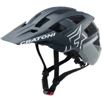 Cratoni MTB - Fahrradhelm AllSet Pro steel/blue matt