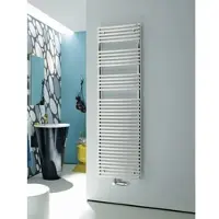 Zehnder HTW Forma Spa Handtuchwärmer, Design-Heizkörper, elektrisch, 1.281 x 60 x 596 mm, White Quar., IP44, 300-1.200 Watt