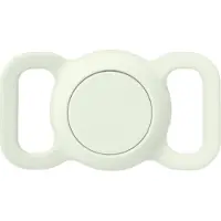 Laut PET TAG Case für Apple AirTag, Hundehalsband Halterung, Schwarz, Glow in the Dark, AirTag