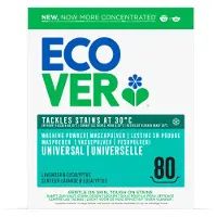 Ecover Waschmittel Universal Lavendel Eukalyptus, Pulver, ökologisch, 4 kg, Waschladungen 80