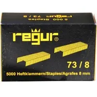 Regur Heftklammern Typ 73/8, 2 - 60 Blatt Heftleistung, verzinkt, 5000 Stück