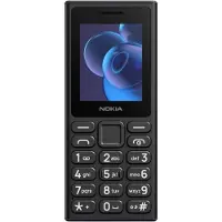 Nokia 110 2024 Mobiltelefon Dual SIM Schwarz Display 2" Akku 1000mAh IP54