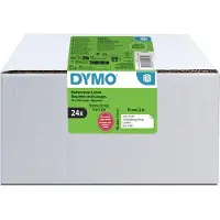 Dymo LabelWriter-Etiketten S0722550/11355, rechteckig, 19 x 51 mm, ablösbar, 24 Rollen mit jeweils 500 Etiketten, FSC-Papier, weiß