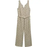 Tom Tailor Linen Slit ärmelloser Overall