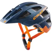 Cratoni MTB Fahrradhelm AllSet blau/orange matt