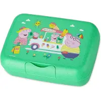Koziol CANDY L PEPPA PIG POP - Lunchbox mit Trennschale in organic spring green | Gr.: onesize