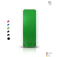 Blanc HYGIENIC Schaumseifenspender, unschlagbar ergiebig, 2.500 Anwendungen je 1-Liter, blitzschneller Kartuschenwechsel, Blanc Cosmos