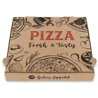 Plock GmbH Pizzakartons 28 x 28 x 4cm - 500 Kartons - recycling