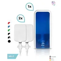 Blanc HYGIENIC SET: Schaumseifenspender SENSOR, berührungslos Blanc Cosmos versch. Farben+2x 1-Liter Schaumseife mild - PRODUKTSET