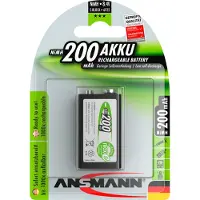 Ansmann 200mAh maxE, E-Block, Nickel-Metallhydrid (NiMH), 8,4 V, 200 mAh, 125 mm, 87 mm