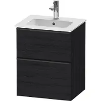 Duravit Waschtischunterschrank D-Neo 51x40,2cm, 1 Kast, 1 A, wd, sw/Ei sw