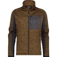 Dassy Fleecejacke Convex anthrazitgrau/schwarz, Gr.3XL