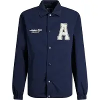 Jack & Jones 12256308_2078_176, Windbreaker-Jacke, Uni, Erwachsener, Kleidungsknopf, Polyamid, Blau