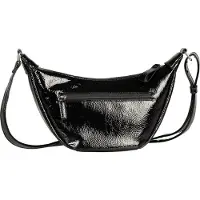 Tom Tailor Denim Umhängetasche Schwarz, Liriel, Cross bag M, black patent