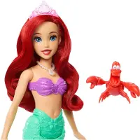 Mattel Disney Princess Ocean Stories Ariel Fashion Doll, Modepuppe, Weiblich, 3 Jahr(e), Junge/Mädchen, 300 mm, Mehrfarbig