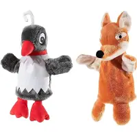 Heunec Handspielpuppen Frau Elster und Herr Fuchs