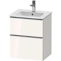 Duravit Waschtischunterschrank D-Neo 51x40,2cm, 1 Kast, 1 A, wd, ES geb/w hgl