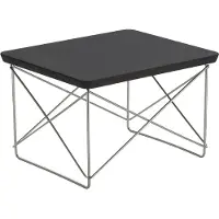 Vitra - Eames Occasional Table LTR, Eiche dunkel / Edelstahl
