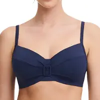 Femilet Badmode Nicht geformter BH Rivero | Grösse: 70C | Farbe: Navy-Blau