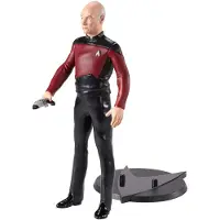 Noble Collection Star Trek Benyfigs Picard Figur Rot Rot One Size