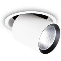 Ideal Lux Pro 267951 NOVA Einbauleuchte D150mm LED 30W 3300/2670lm 4000K weiß, UGR