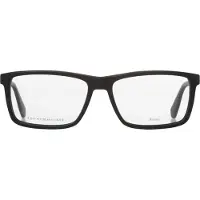 Tommy Hilfiger Eyewear TH 1549 Herren-Brille inkl. Gläser Vollrand Quadratisch Acetat-Gestell 55/16/145, grau