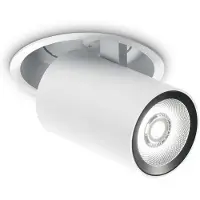 Ideal Lux Pro 248165 NOVA Einbauleuchte D100mm LED 12W 1300/830lm 3000K weiß, UGR