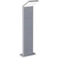 Ideal Lux 322544 OUTDOOR STYLE LED-Stehleuchte/Mastleuchte für den Außenbereich, H 500 mm, 9 W, 1100/850 lm, 4000 K, IP54, grau