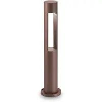 Ideal Lux 246918 Außen Gartensäule Acqua 1X15W | G9 | IP44 - Coffee