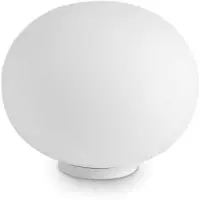 Ideal Lux Smarties Zeitgenössische Schreibtischlampe Metall Weiß 1 Licht E27 42W Ip20