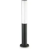 Ideal Lux 322261 OUTDOOR ETERE LED-Stehleuchte/Mastleuchte für den Außenbereich, V605 mm, 9,5 W, 1150/850 lm, 3000 K, IP44, schwarz