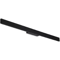 Ideal Lux 313498 OUTDOOR LINEA Außenwandleuchte LED 20W 1950/1570lm 3000K IP54 schwarz