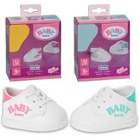 Baby Born Sneaker in pink ODER türkis für 43cm Puppen - NUR EIN PAAR IM LIEFERUMFANG