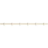 String - Relief Hakenleiste, mittel, 82 cm, esche