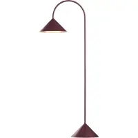 Frandsen Grasp LED-Akku-Stehleuchte H72 Dunkelrot - , Grasp, dimmbar, Rot, für Balkon, Metall, Design