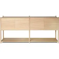 Gejst - Sceene Standregal H, Eiche hell