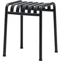 HAY Hocker Palissade Hocker Anthracite Powder Coated Steel