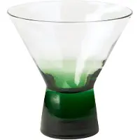 Broste Copenhagen Konus Cocktailgläser 10cl grün 6er-Set
