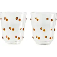 Pols Potten Tumbler Nob Amber (2er-Set)
