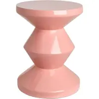 Pols Potten Beistelltisch Zig Zag Light Pink