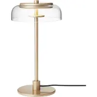 Nuura LED Tischlampe Blossi, dimmbar, messing / gold, für Wohn- / Esszimmer, Metall, Skandinavisch, LED Tischlampe