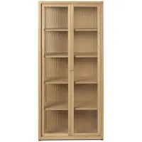 Ferm Living - Reed Vitrine, Eiche natur