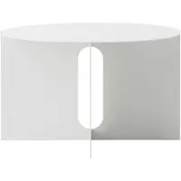 Audo Copenhagen - Androgyne Beistelltisch Base, Ø 63 cm, ivory