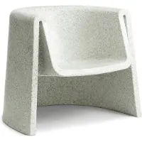 Normann Copenhagen Bit Lounge-Sessel weiß/weiß