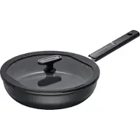 Fiskars - Hard Face Sautierpfanne, 26 cm mit Deckel