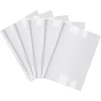 Böttcher-AG Thermobindemappen mit Abheftlasche, A4, 4mm, 40 Blatt, Karton, weiß, 100 Stück