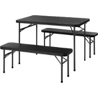 Coleman 2199746, 4 Sitz(e), Eingebaute Sitze, Stahl, Schwarz, 10 kg